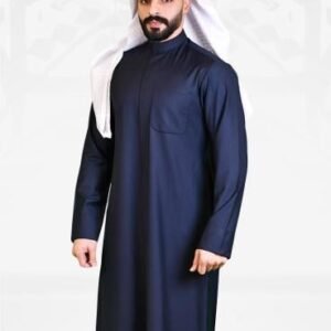 دشداشة كويتي شتوي رجالي سحاب
